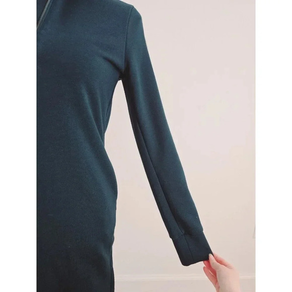 Athleta Crosstown Track Half Zip Long Sleeves Above Knee Athletic Dress XXS 00 - Picture 9 of 14